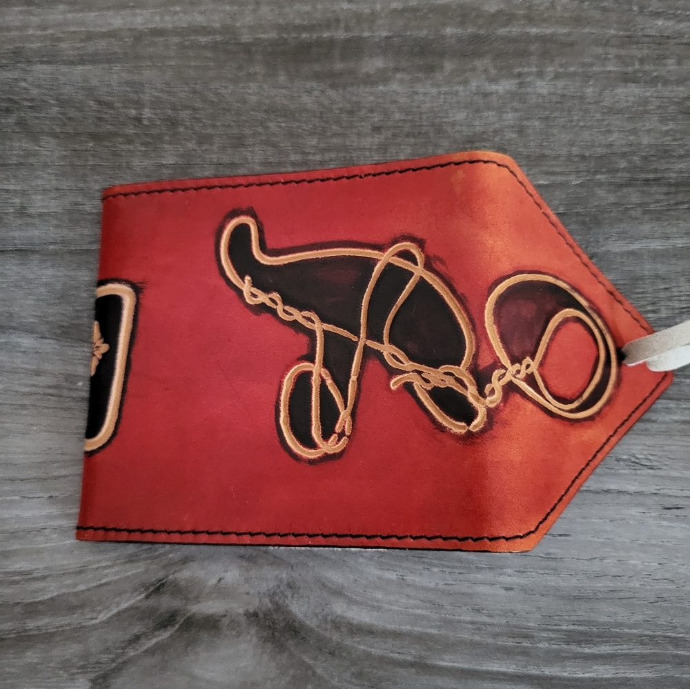 Piero Capecchi of Florence Italian Leather Square Pouch/Coin Purse - Picture 5 of 9